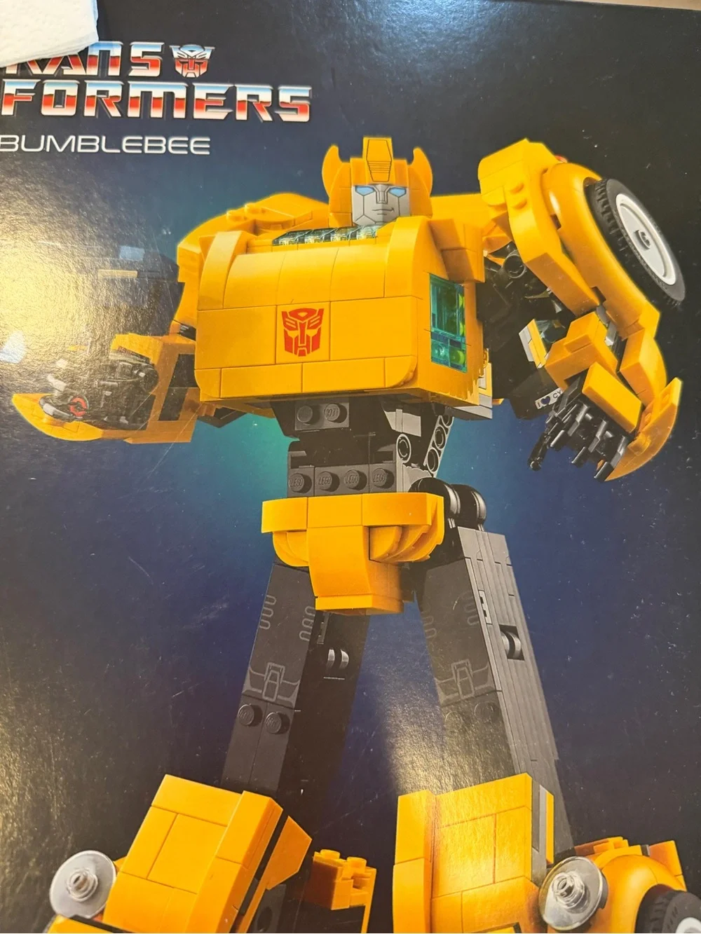 New Lego icons Transformers BUMBLEBEE 2-in-1 Model Converts Building Set 10338